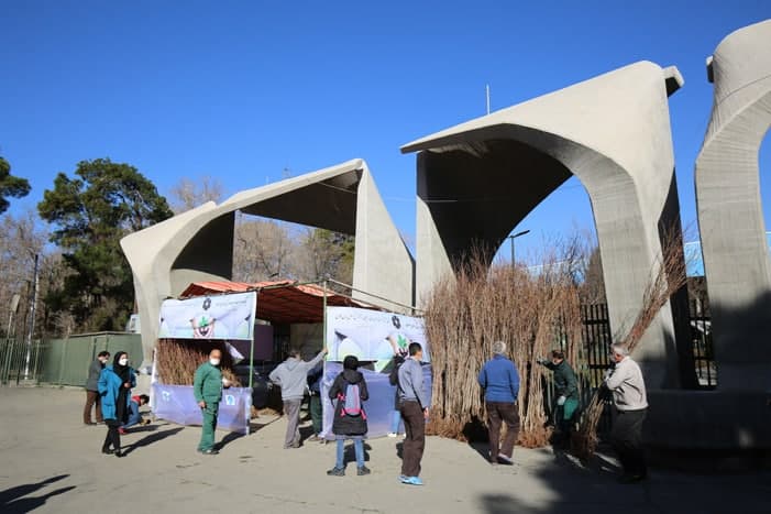 اهدای ۲۰ هزار نهال از سوی دانشگاه تهران به شهروندان