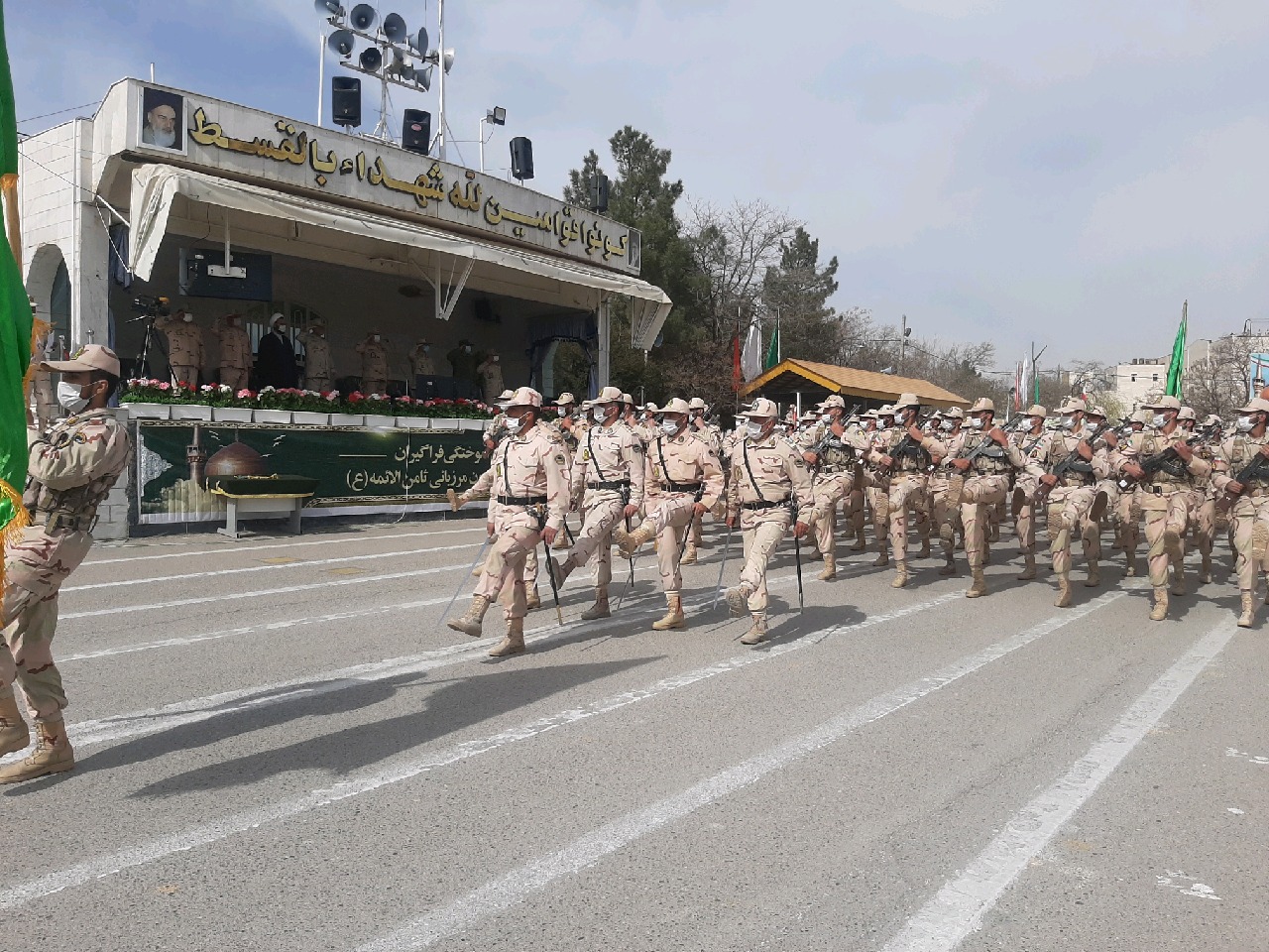 دانش آموختگی فراگیران مرزبانی مرکز آموزش ثامن الائمه (ع) در مشهد