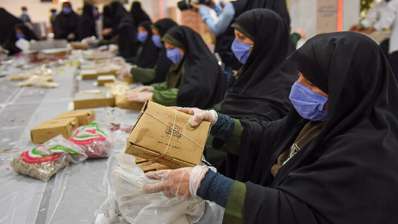 توزیع هزاران بسته متبرک صبحانه در حرم مطهر رضوی