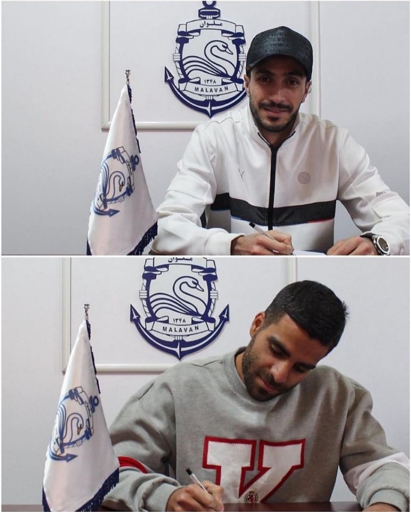 عقد قرارداد رسمی باشگاه ملوان با بازیکنان سرباز استقلال