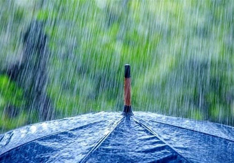 بارش ۱۰ میلیمتر باران در تاکستان