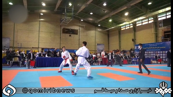 کسب سه مدال نمایندگان قم در روز نخست لیگ کاراته وان ایران