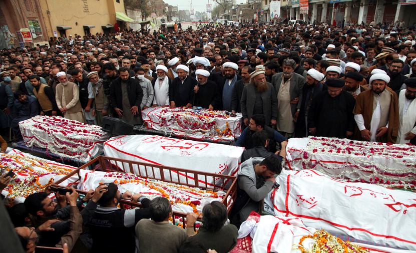 اعتراض ها به کشتار نمازگزاران در پاکستان