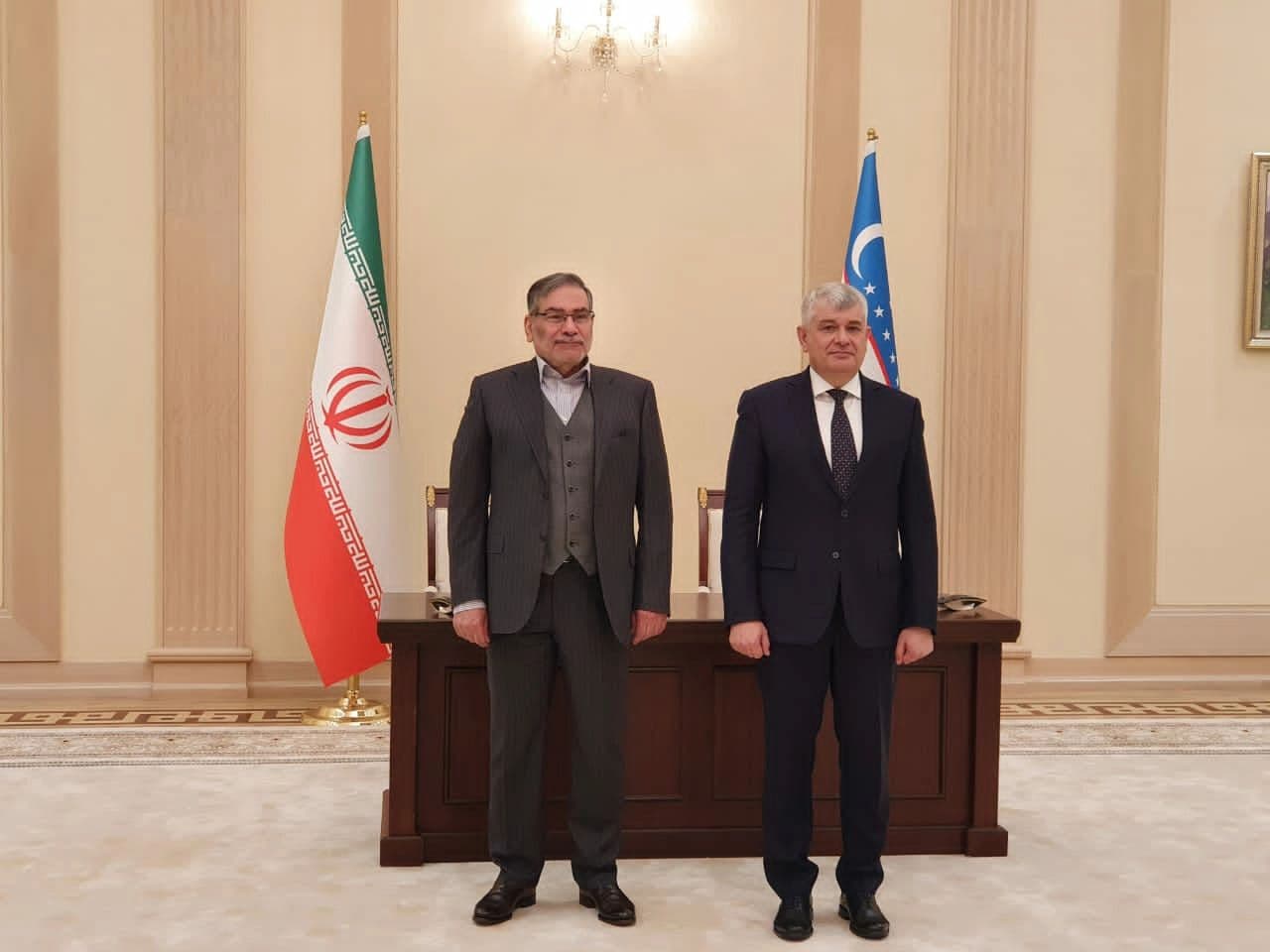 دیدار شمخانی با رئیس جمهور ازبکستان
