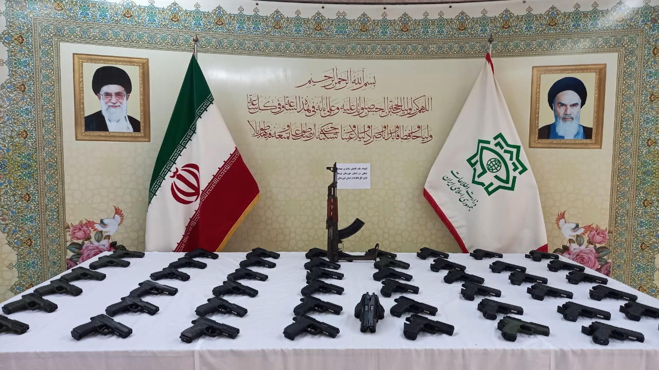 کشف محموله قاچاق سلاح و مهمات در خوزستان