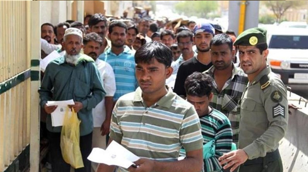 خروج هزاران کارگر پاکستانی از عربستان