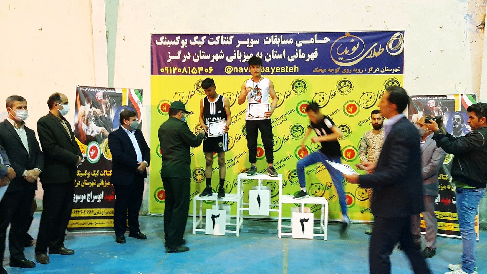 رقابت ورزشکاران خراسان رضوی در مسابقات سوپر کنتاک کیک بوکسینگ قهرمانی