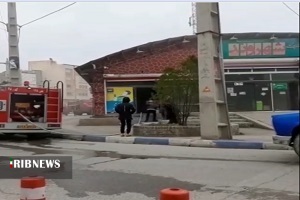 آتش سوزی در بازارچه شهروند همدان مهار شد