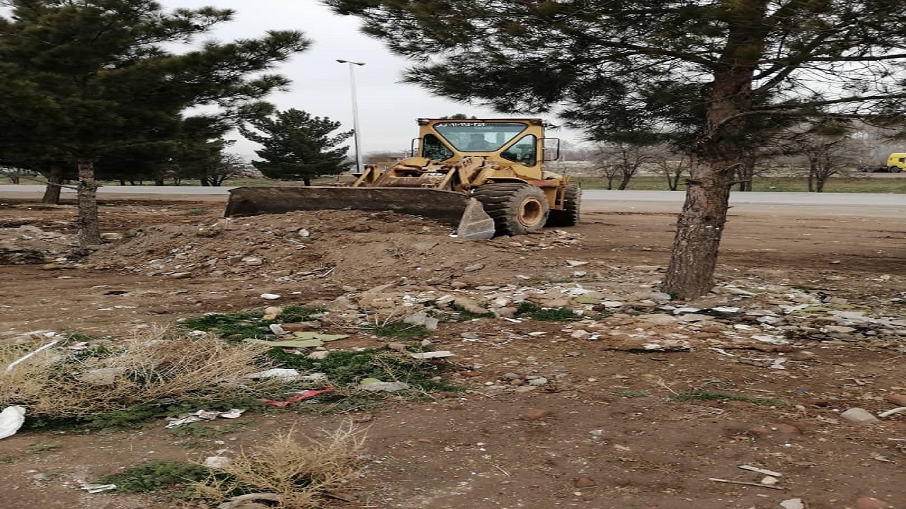خانه تکانی استان قزوین از زباله و نخاله ساختمانی