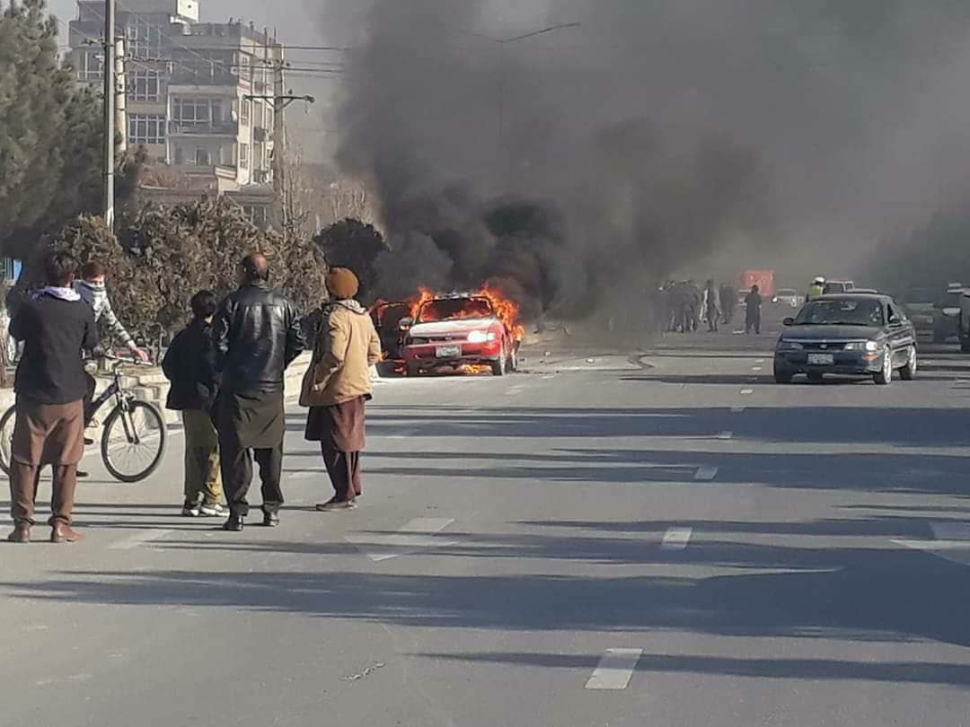 وقوع انفجار در نزدیکی دانشگاه بدخشان افغانستان