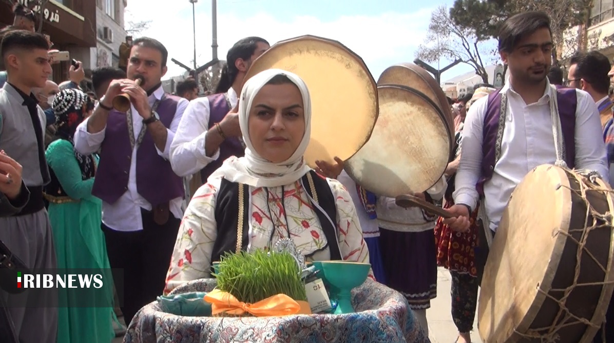 کاروان جشن جهانی نوروز به سنندج رسد