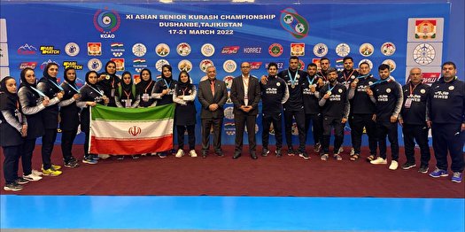 قهرمانی تیم کوراش مردان ایران در آسیا