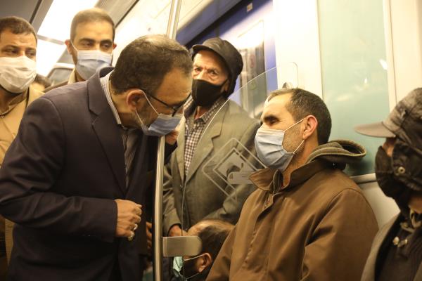 تاکید استاندار خراسان رضوی بر توسعه خطوط قطار شهری در مشهد