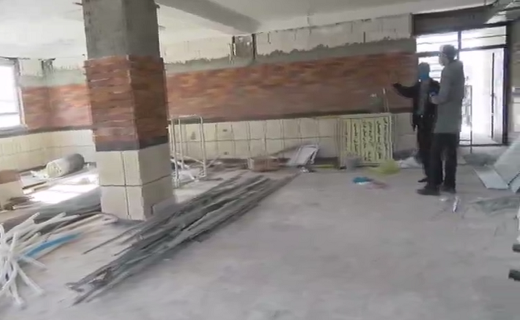 ساخت و تجهیز مدرسه ابتدایی شید اصفهان همچنان ناتمام