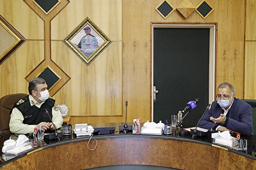 افزایش همکاری و تعامل پلیس و شهرداری تهران