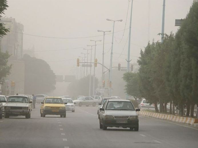 انباشت آلاینده‌های جوی در استان قزوین