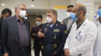 حضور وزیر بهداشت درمان و آموزش پزشکی در پایگاه هوایی شهید یاسینی