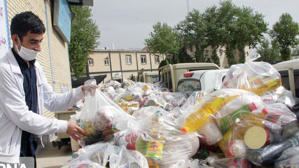 توزیع ۱۱۰ بسته غذایی در بشاگرد