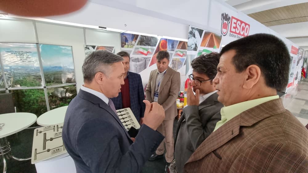 حضور فعال مادر صنعت فولاد ایران در نمایشگاه تاجیکستان