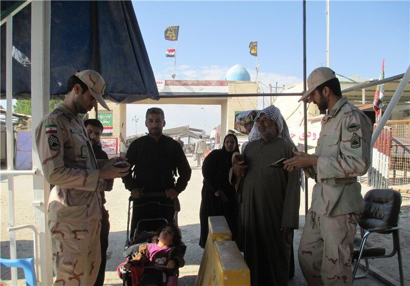 کنترل تردد‌ در مرز‌های خوزستان برای مقابله با کرونا