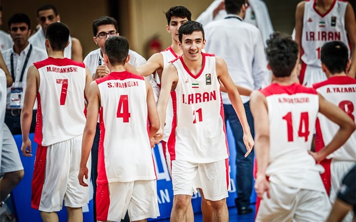 هم گروهی تیم بسکتبال جوانان ایران با میزبان، پورتوریکو و صربستان