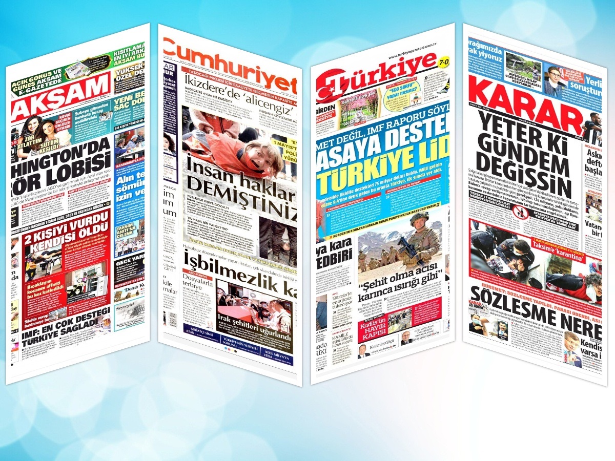مهمترین عناوین امروز روزنامه های ترکیه