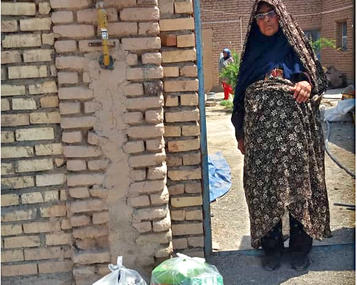 توزیع ۲۰ بسته غذایی در محلات عشایری شهرستان خوسف