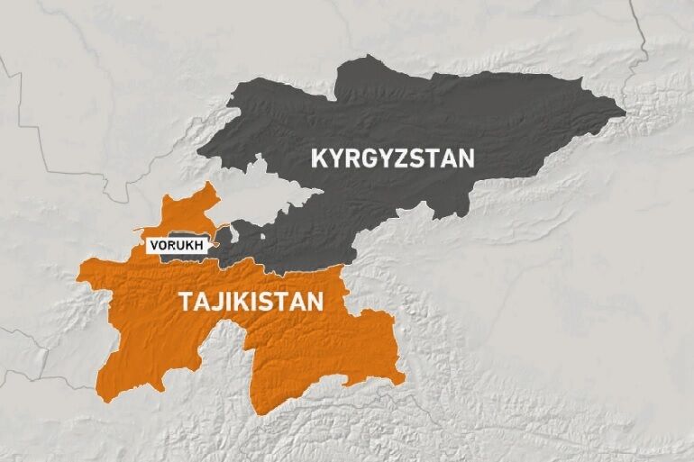 درگیری های پراکنده بین تاجیکستان و قرقیزستان