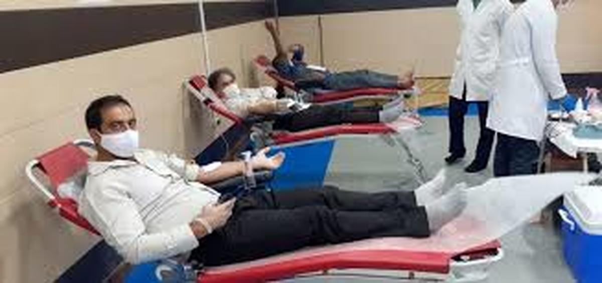 اهدا ۳۶ واحد خون در بندر لنگه