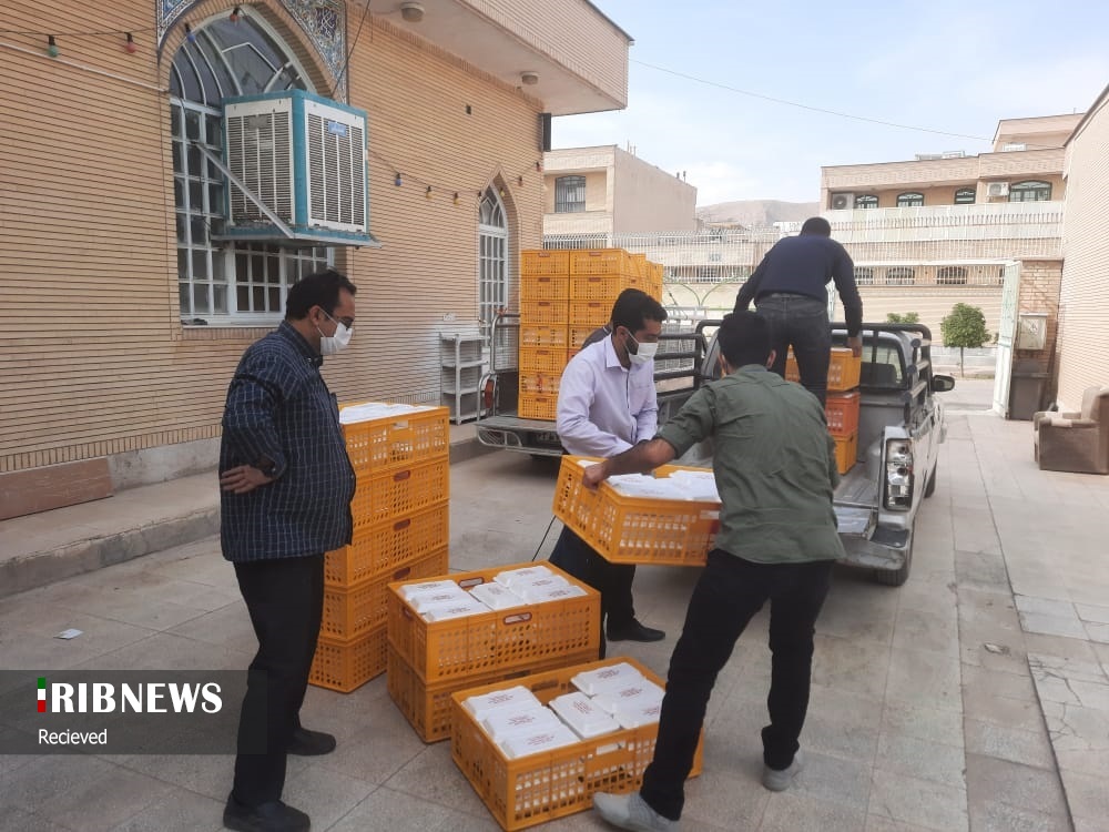 توزیع ۱۰ هزار غذای گرم در حاشیه شهر شیراز