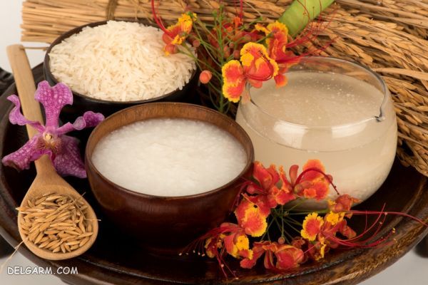 خواص جادویی آب برنج برای سلامت پوست و مو
