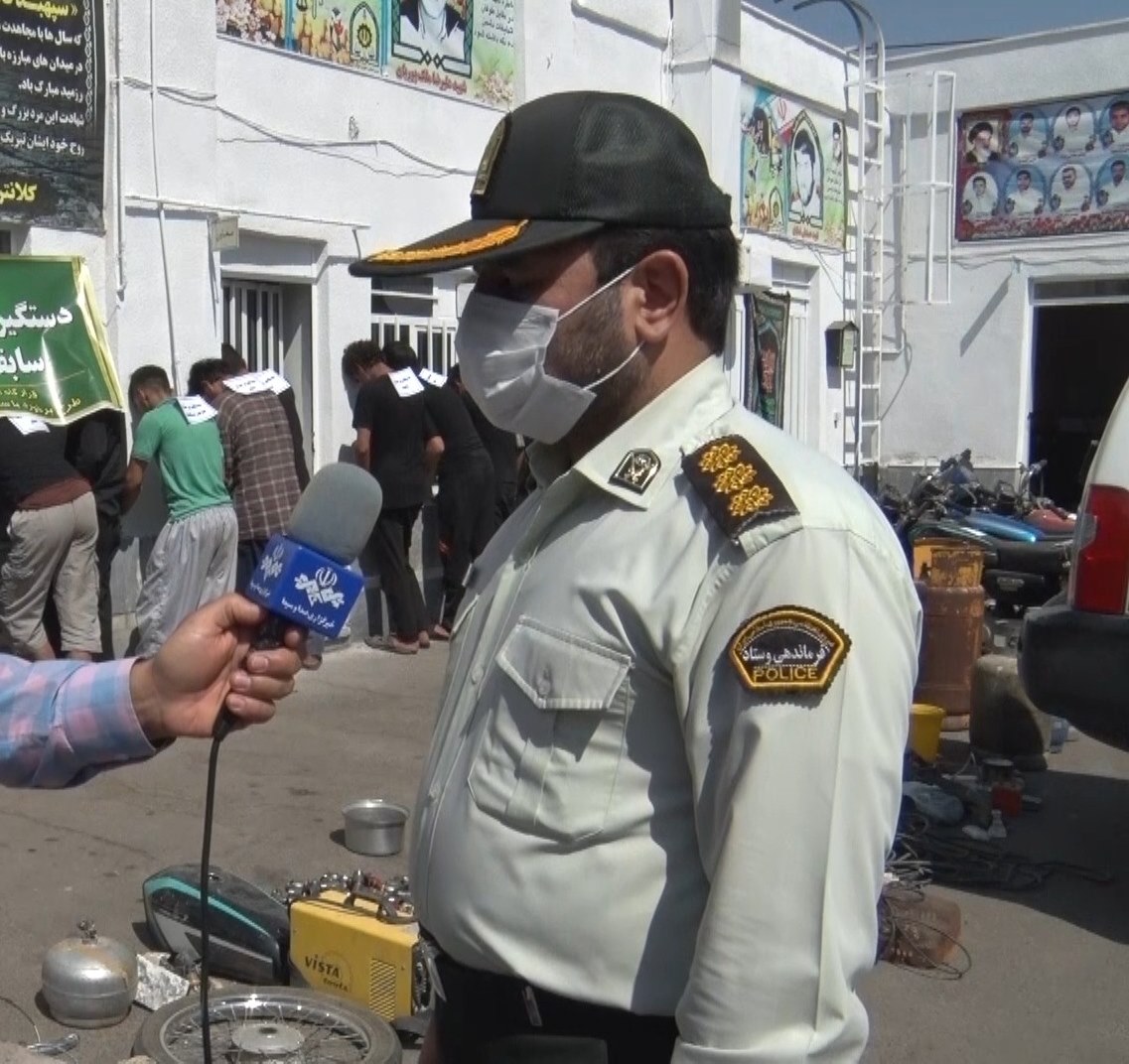 شناسایی و دستگیری سارق اماکن خصوصی و باغها در آران و بیدگل