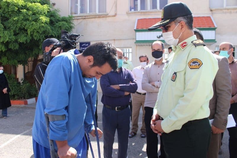 سارق مسلح درکرمانشاه زمین گیر شد -مالباختگان به پلیس مراجعه کنند 