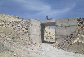 احداث پل عشایر در منطقه خیار کار لنده