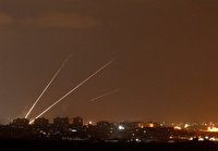 شلیک بیش از ۲۰۰ راکت و موشک به فلسطین اشغالی