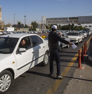 کنترل محدودیت سفر در ۲۱ منطقه استان همدان