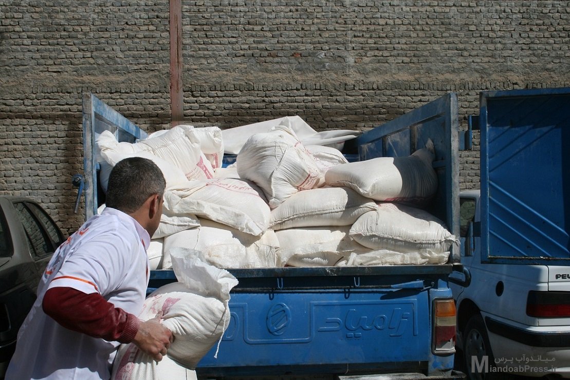 کشف محموله آرد قچاق در چرام