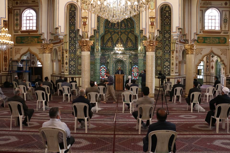 افتتاح ستاد مصلحین در مسجد شافعی کرمانشاه