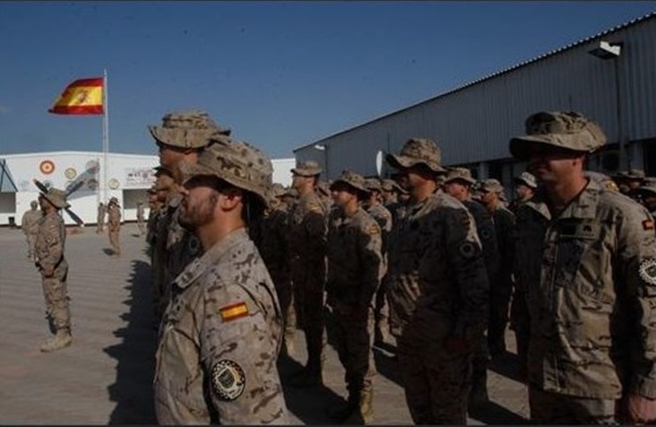 نظامیان اسپانیا در افغانستان به کشور خود باز می‌گردند
