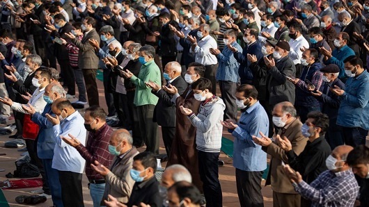 برپایی نماز عید فطر با رعایت کامل دستورالعملهای بهداشتی