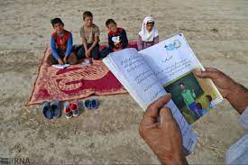 برگزاری امتحانات دانش‌آموزان عشایری در خوزستان