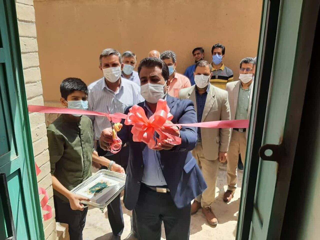 افتتاح باشگاه کتاب و کتابخوانی در روستای سریزد
