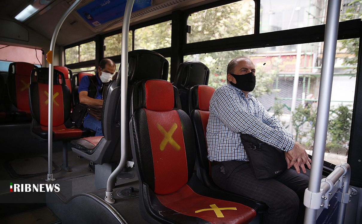 ورود به اتوبوس بدون ماسک؛ ممنوع