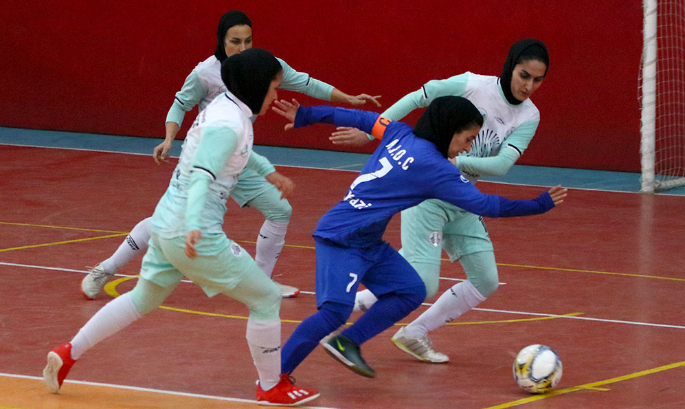 مصاف دختران خوزستان در هفته چهارم مرحله نهایی فوتسال