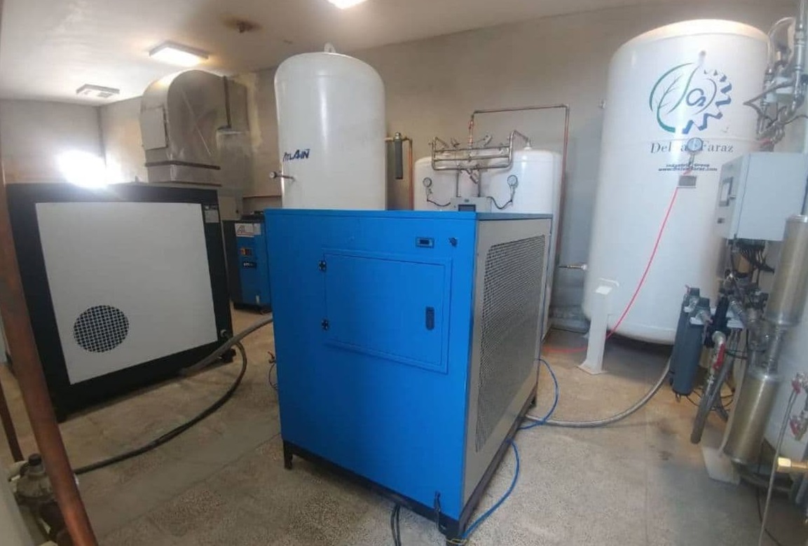 نصب یک دستگاه اکسیژن ساز  دیگر در بیمارستان امام رضا (ع) کرمانشاه