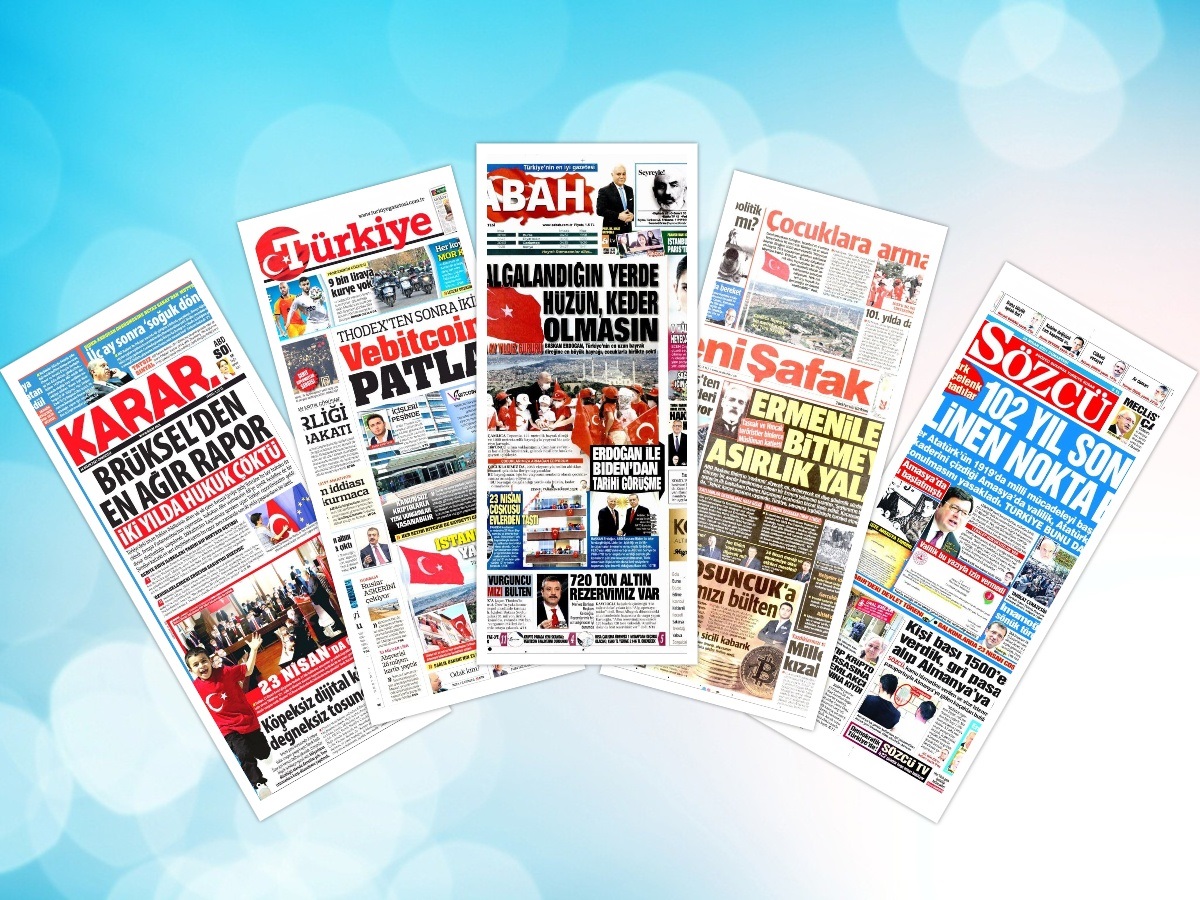 مهمترین عناوین امروز روزنامه های ترکیه