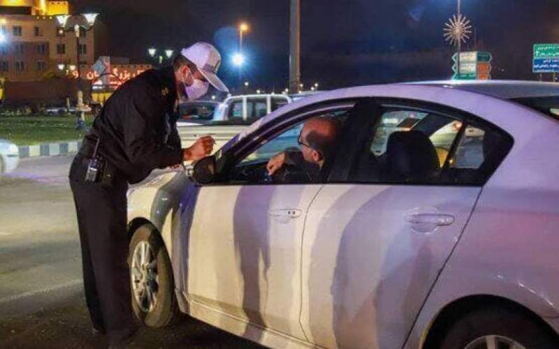 جریمه ۶۲۰ هزار خودرو به دلیل تردد شبانه در تهران