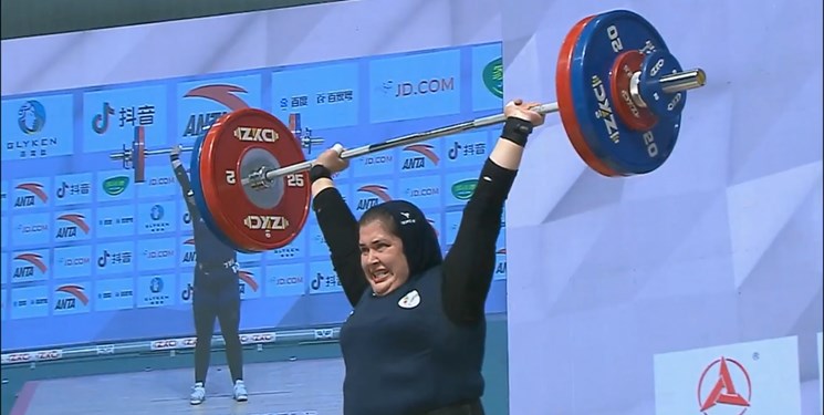بانوی وزنه‌بردار فوق سنگین ایران، هفتم آسیا شد