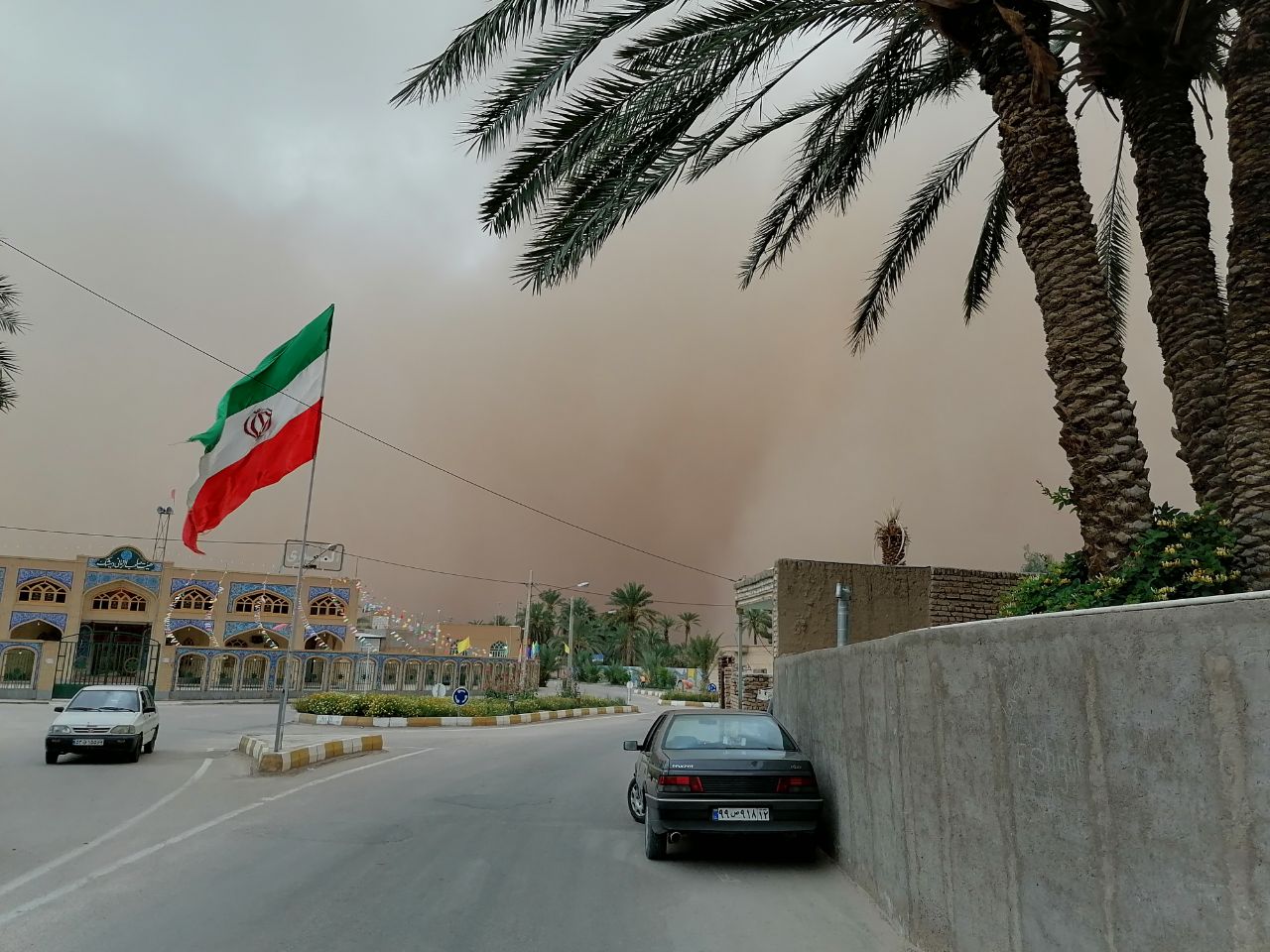 وزش باد شدید و رگبار و رعد برق در برخی نقاط استان