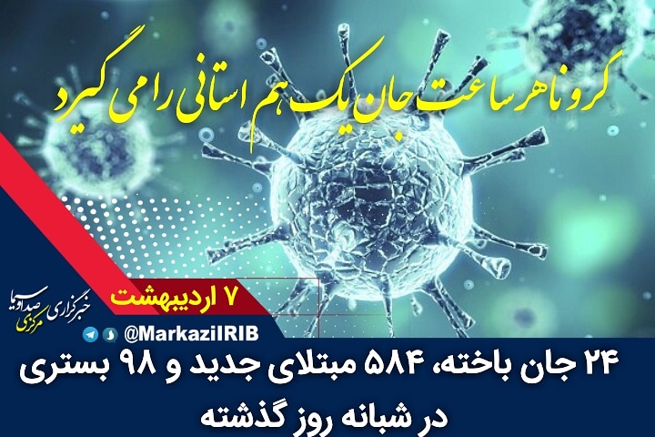 ۲۴ نفردیگر قربانی کرونا دراستان مرکزی